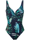 Lygia & Nanny Adriana Printed Swimsuit In Black
