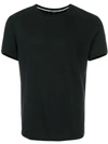 Ann Demeulemeester Black Cotton & Silk T-shirt