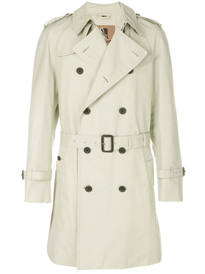 Sealup Trench Coat - White