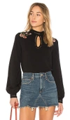 Tularosa Coco Blouse In Black