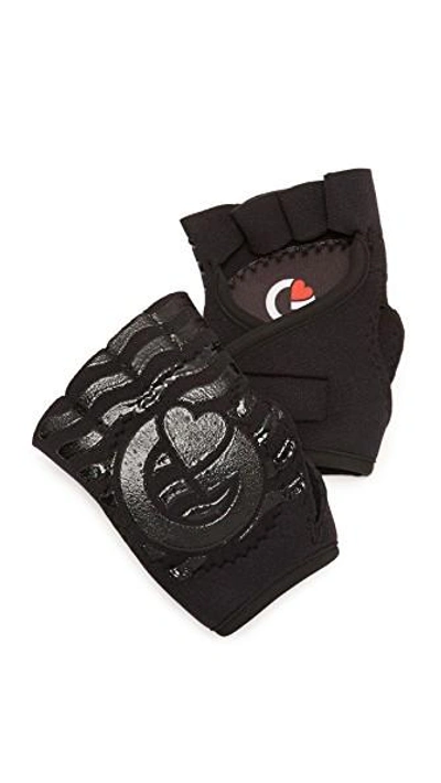 G-loves Back To Black Workout Gloves