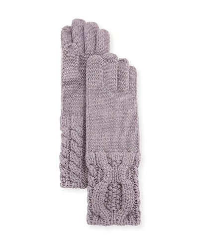 Il Borgo Knit-cuff Cashmere Gloves