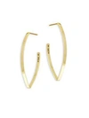 Lana Jewelry 15-year Anniversary Small Thick Blake Hoop Earrings In Yellow Gold