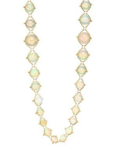 Amali Opal & 18k Yellow Gold Chain Necklace