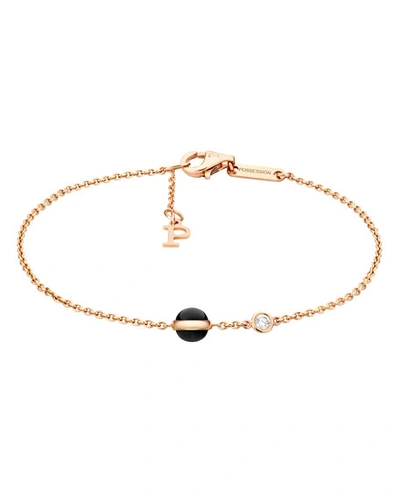 Piaget Possession Onyx & Diamond Station Bracelet