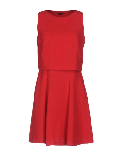 Hanita Short Dress In Red