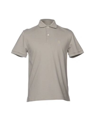 Ballantyne Polo Shirt In Light Grey