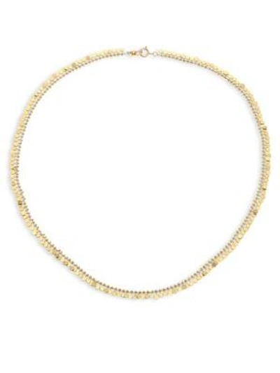 Sia Taylor Full Dots 18k Yellow Gold Necklace