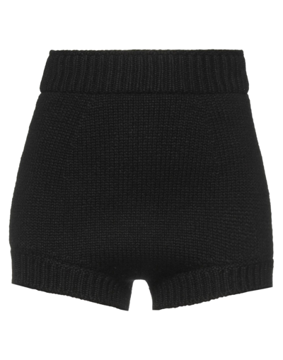 Dolce & Gabbana Woman Shorts & Bermuda Shorts Black Size 6 Cashmere