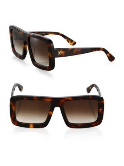 Dax Gabler Gradient Square Sunglasses In Tortoise