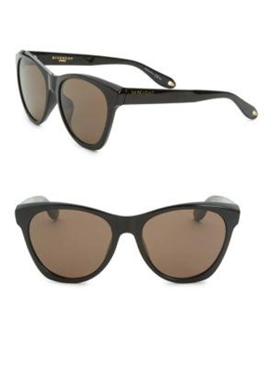 Givenchy 55mm Square Sunglasses In Black