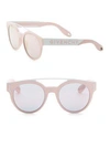 Givenchy 50mm Round Sunglasses In Pink