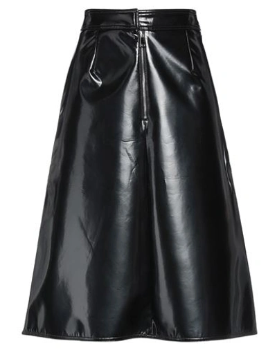 Moncler 1952 Midi Skirts In Black