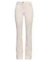 Luckylu  Milano Jeans In Beige