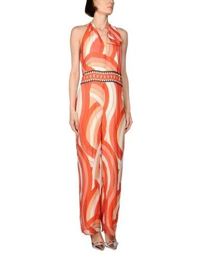 Atos Lombardini Jumpsuit/one Piece In Coral