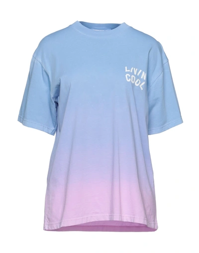 Livincool T-shirts In Violet