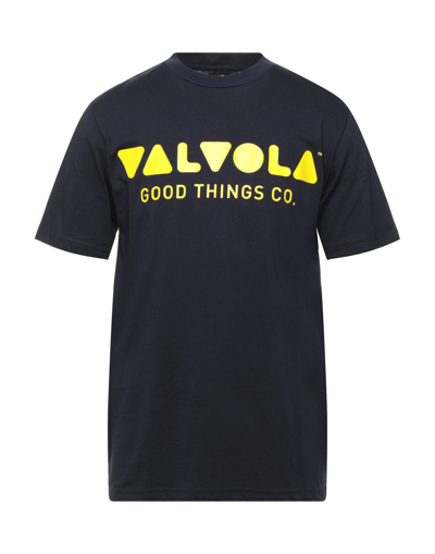 Valvola. T-shirts In Blue