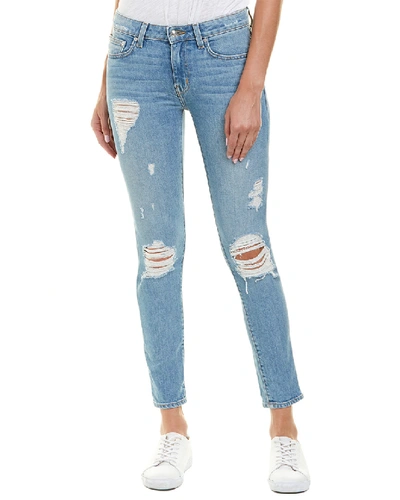 Derek Lam 10 Crosby Devi Mid-rise Authentic Skinny Jeans In Light Wash In Blue