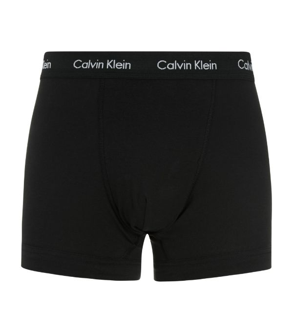 Calvin Klein Men's Cotton Classic Boxer Briefs 3-pack Nu3019 In Black ...
