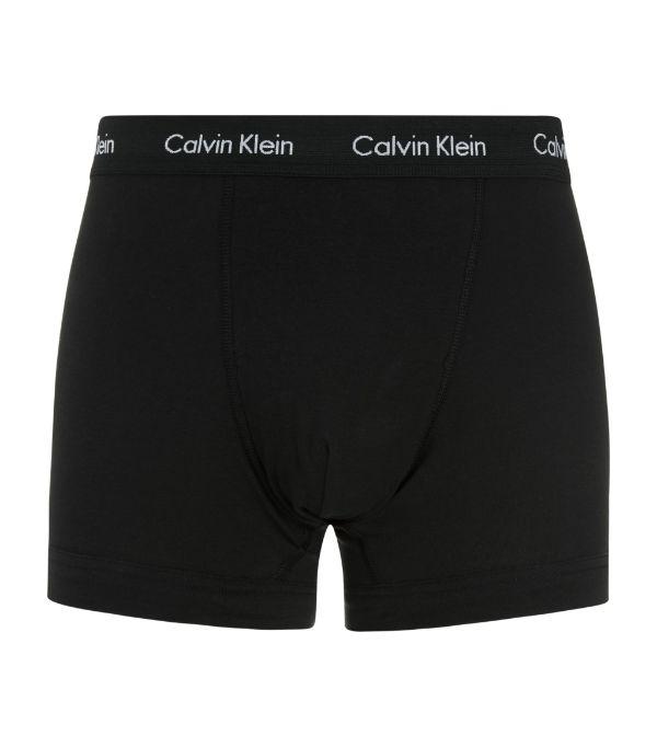 Calvin Klein Men's Cotton Classic Boxer Briefs 3pack Nu3019 In Black