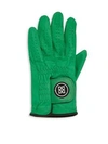 G/fore Leather Glove In Green