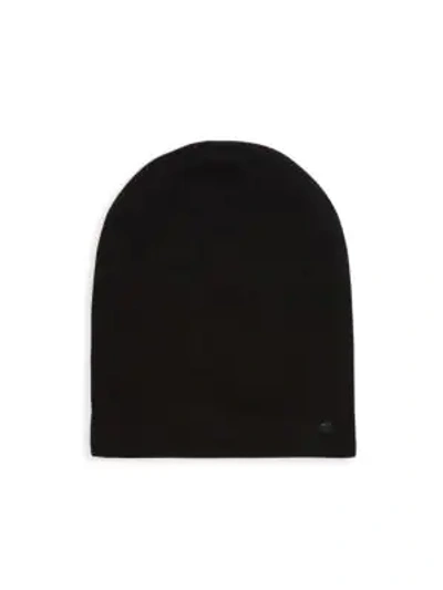 Bickley + Mitchell Ribbed Beanie In Black