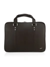 Vocier Men's F25 Leather Briefcase In Brown