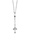 King Baby Studio Sterling Silver Cross Rosary