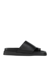 Alohas Toe Strap Sandals In Black