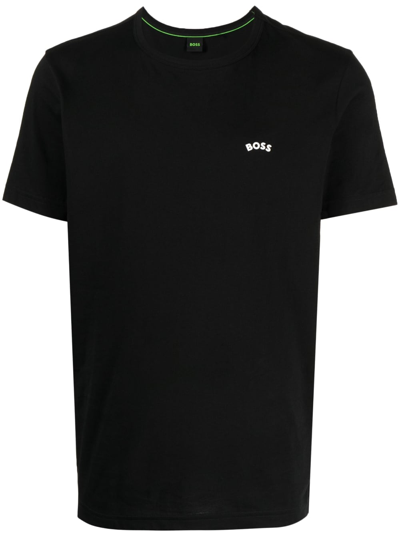 Hugo Boss Short Sleeve T-shirt In Black 001