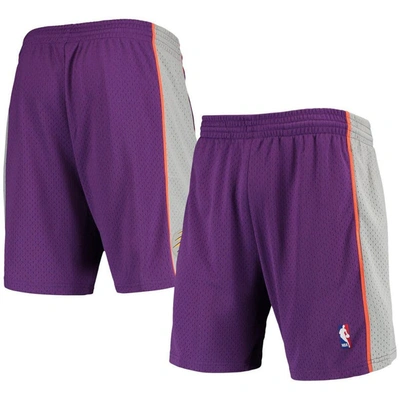 Mitchell & Ness Men's  Purple Phoenix Suns 2001-02 Hardwood Classics Swingman Shorts