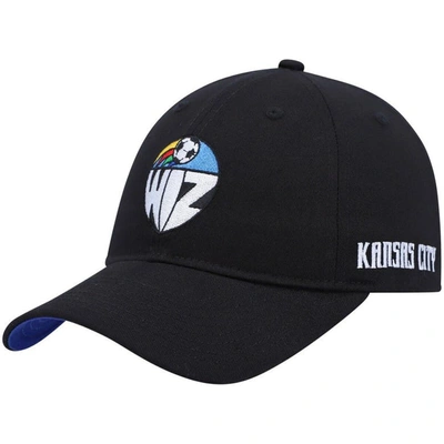 Mitchell & Ness Men's  Black Kansas City Wiz Adjustable Hat