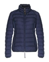 Parajumpers Down Jacket In Blue