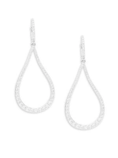 Adriana Orsini Crystal & Sterling Silver Drop Earrings