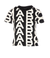 Marc Jacobs Monogram-print Baby T-shirt In Beige,black