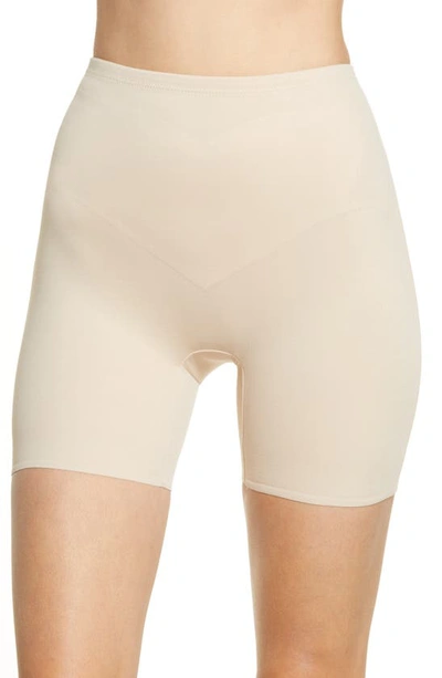 Tc Flex Perfect Boyshort Thigh Slimmer In Warm Beige