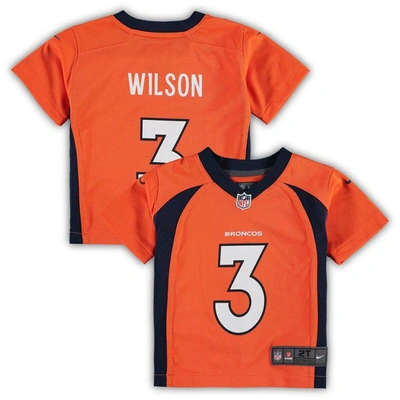 Nike Kids' Toddler  Russell Wilson Orange Denver Broncos Game Jersey