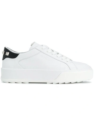 Hogan Studded Detail Sneakers In White