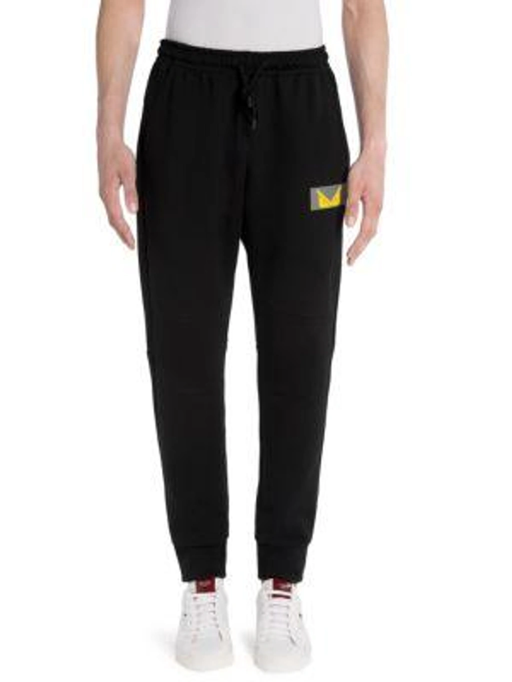 Fendi Monster Eye Sweatpants In Black | ModeSens