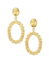 Gurhan 22k Gold Pebble Drop Hoop Earrings In Yellow Gold