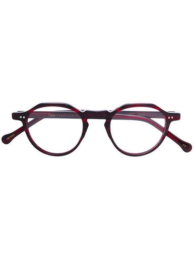 Lesca Round Patterned Glasses