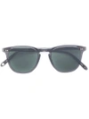 Garrett Leight Square Shaped Sunglasses In Green