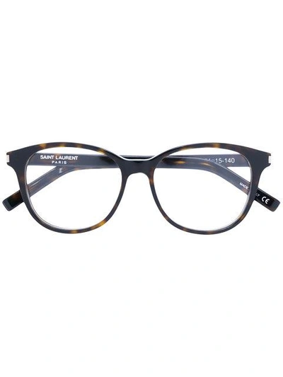 Saint Laurent Eyewear Classic 9 Glasses - Brown