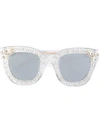 Gucci Embellished Oversized Sunglasses