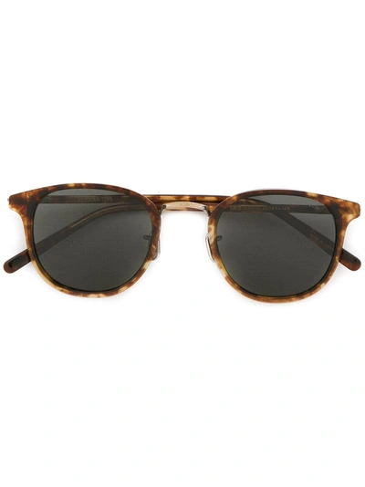 Eyevan7285 Round Frame Sunglasses In Brown