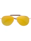 Tom Ford Eyewear Sean Sunglasses - Metallic