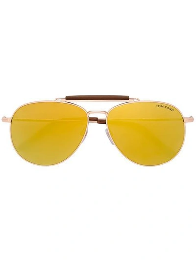 Tom Ford Eyewear Sean Sunglasses - Metallic