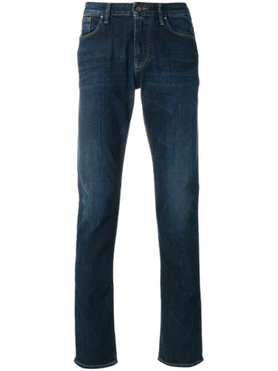 Armani Jeans Straight-leg Jeans In Blue