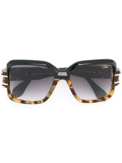 Cazal Square Sunglasses In Black