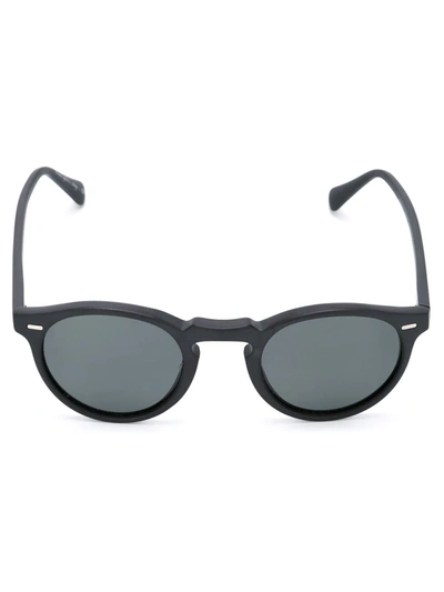 Oliver Peoples 'gregory Peck' Sunglasses In Black